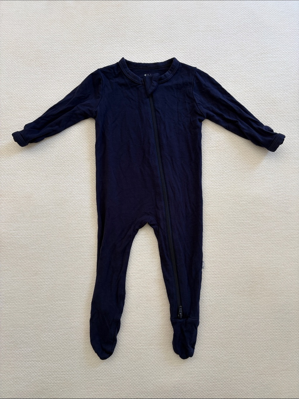 Kyte BABY Zippered Footie in Navy